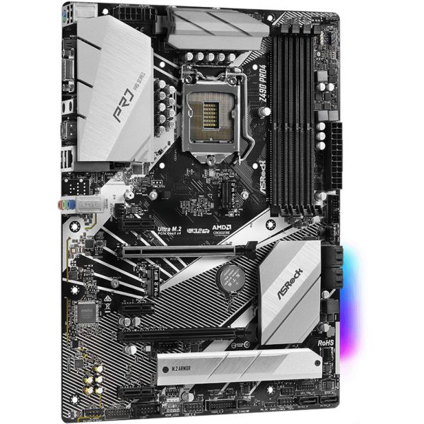 Материнская плата ASRock Z490 PRO4