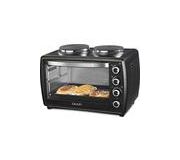 Мини-печь Galaxy GL 2617 с двумя конфорками (3100Вт, духовка 1500Вт/лк, 700Вт, 26л, мощность левой конфорки 800Вт, мощность правой конфорки 800Вт)